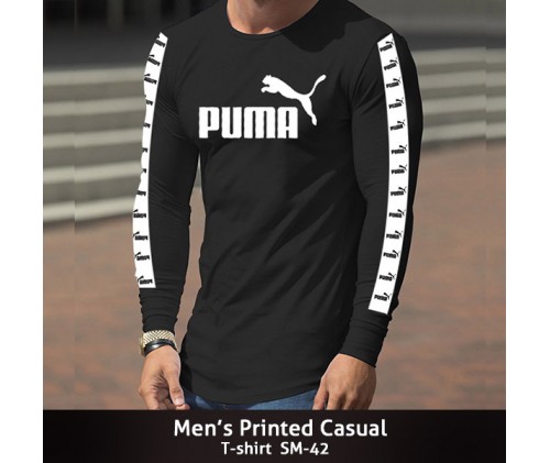 Mens Printed Casual T-shirt SM-42